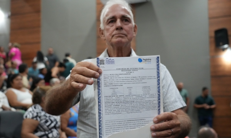 Porto Velho entrega 404 títulos de propriedade e projeta mais de 2 mil até o fim do ano