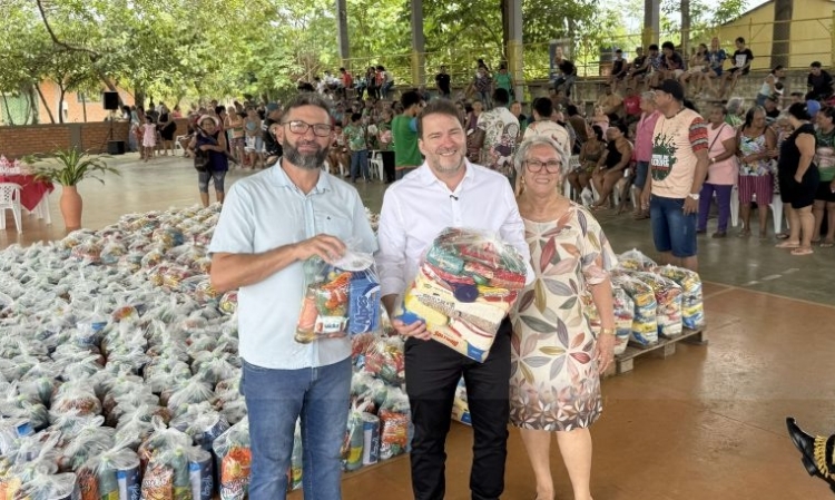 Associação São Tiago Maior realiza entrega de cestas básicas em Porto Velho