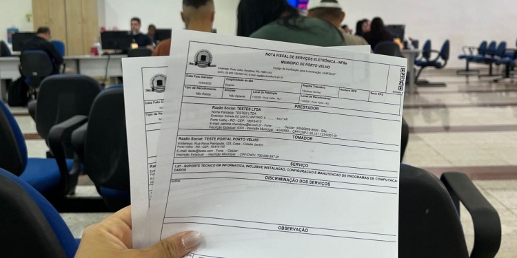 Porto Velho integra Sistema Nacional de Nota Fiscal de Serviços Eletrônica