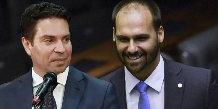 Ramagem-e-Eduardo-Bolsonaro-Fotos-Carolina-Antunes-PR-e-Marcelo-Camargo-Agência-Brasil
